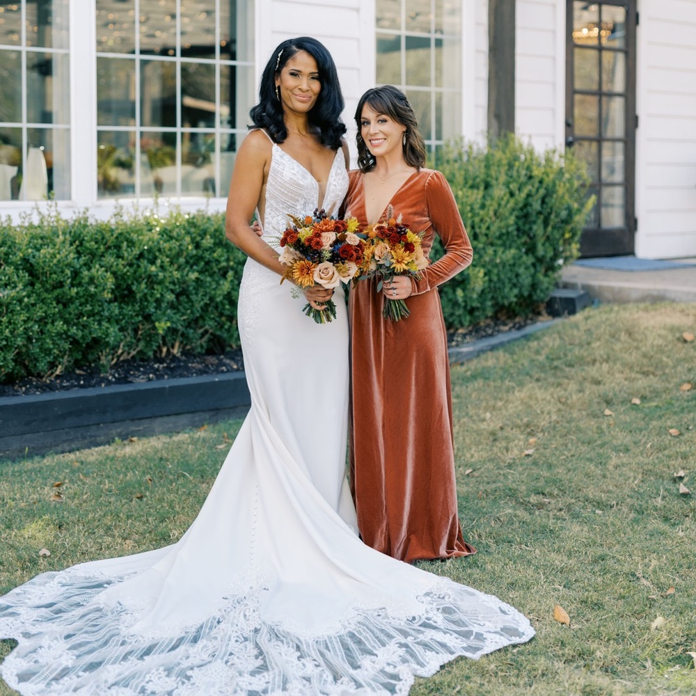 BHLDN Jenny Yoo collection Ryland long sleeve gown